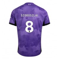 Liverpool Szoboszlai Dominik #8 Tretí futbalový dres 2023-24 Krátky Rukáv